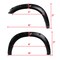Spec-D Tuning Dodge Ram Fender Flares Matte 09-18 FDF-RAM0915V2-PK-MP - alternate 6